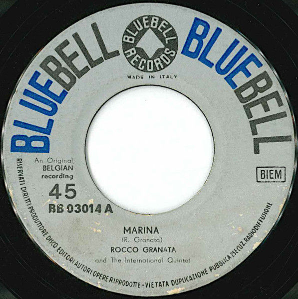 Rocco Granata - Marina - Vinile 45 giri (1959) - copertina