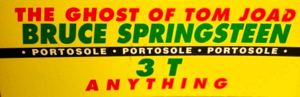 Miniatura: The Ghost Of Tom Joad [Bruce Springsteen,...] – Vinile 7", 45 RPM, Jukebox