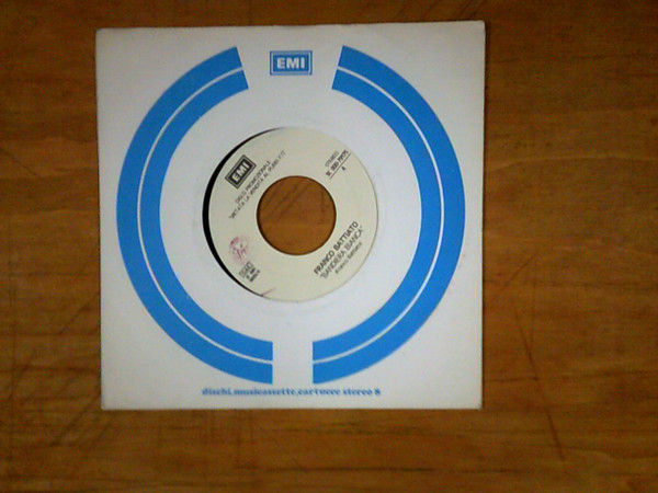 Franco Battiato, Garbo - Bandiera Bianca / A Berlino .. Va Bene - Vinile 45 giri Jukebox (1981) - copertina