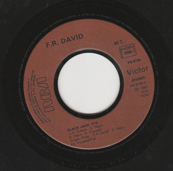 Miniature : Black Jack / Bouge Secoue-toi [F.R. David] - Vinyl 7", 45 RPM, Single