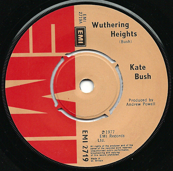 Miniatura: Wuthering Heights  [Kate Bush] – Vinile 7", 45 RPM, Single, Repress
