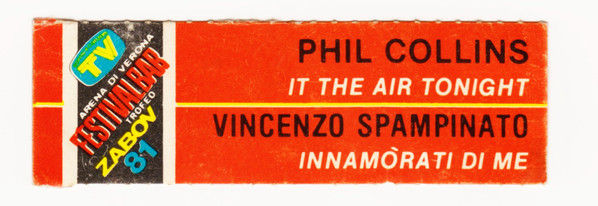 Thumbnail: Phil Collins, Vincenzo Spampinato - In The Air Tonight / Innamorati Di Me - Vinile 45 giri Jukebox (1981) - foto 3