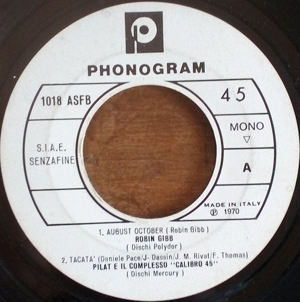 Various - Untitled - Vinile 45 giri Jukebox (1970) - copertina