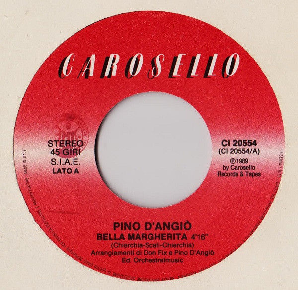 Miniatura: Bella Margherita [Pino D'Angiò] - Vinyl 7", 45 RPM