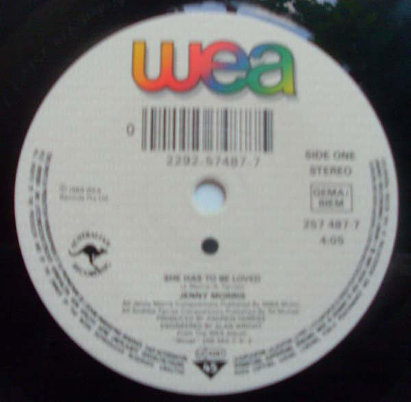 Miniatura: She Has To Be Loved [Jenny Morris] - Vinyl 7", 45 RPM, Stereo