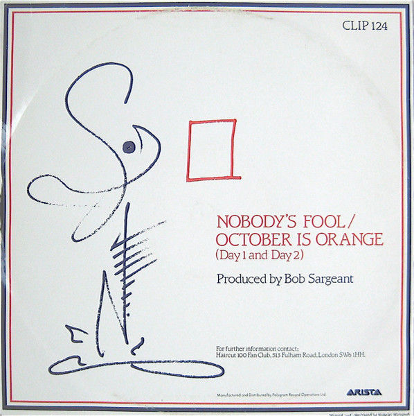 Miniatura: Nobody's Fool [Haircut One Hundred] – Vinile 12", 45 RPM, Singolo