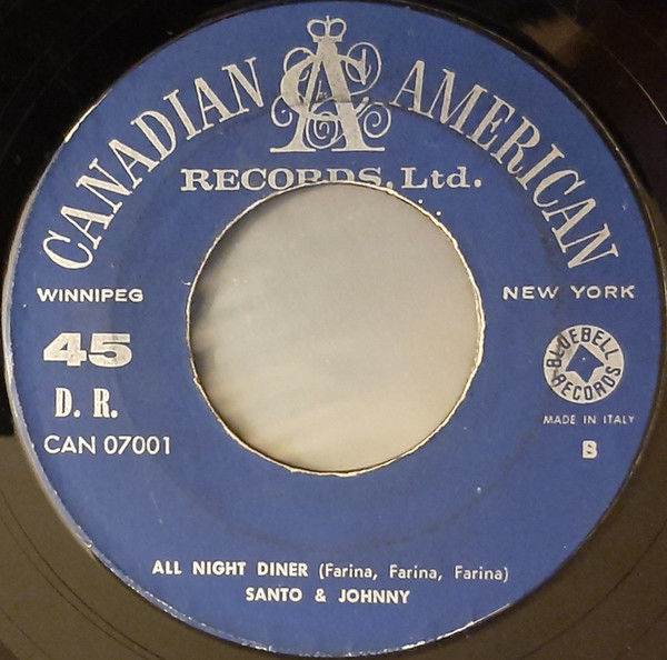 Santo & Johnny - Sleep Walk / All Night Diner - Vinile 45 giri (1959) - foto 2
