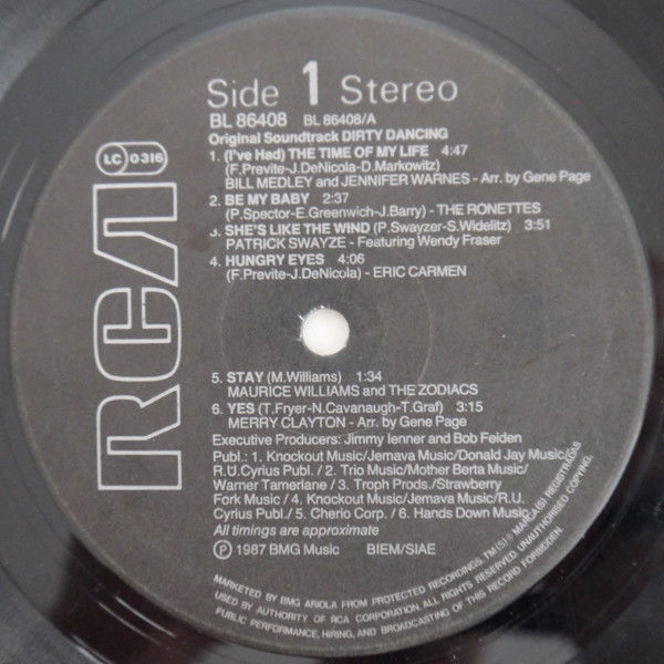 Various - Dirty Dancing (Original Soundtrack) - Vinile LP (1987) - foto 2