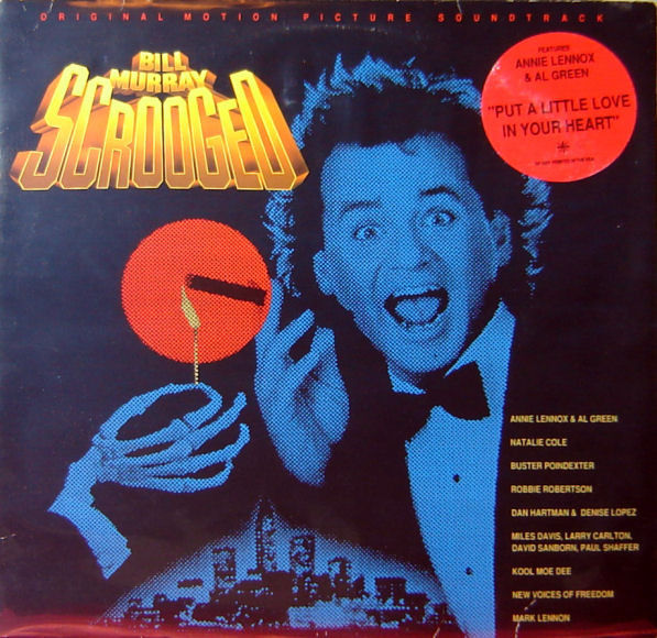 Various - Scrooged - Original Motion Picture Soundtrack - Vinile LP (1988) - copertina