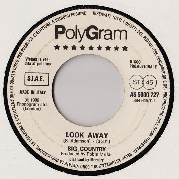 Miniature : Lessons In Love / Look Away [Level 42,...] - Vinyl 7", 45 RPM, Promo