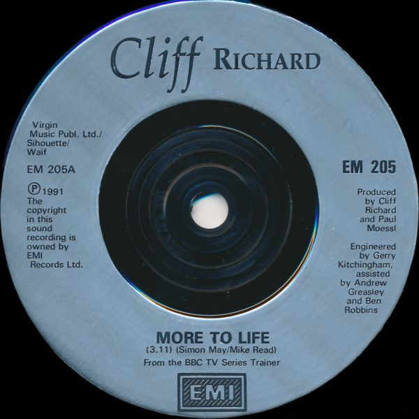 Miniatura: More To Life [Cliff Richard] - Vinyl 7", 45 RPM, Single