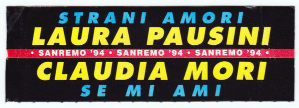 Miniatura: Strani Amori / Se Mi Ami [Laura Pausini,...] - Vinyl 7", 45 RPM, Jukebox
