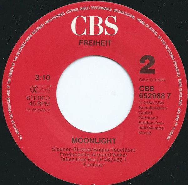 Miniature : Münchener Freiheit - Kissed You In The Rain - Vinile 45 giri - foto 4