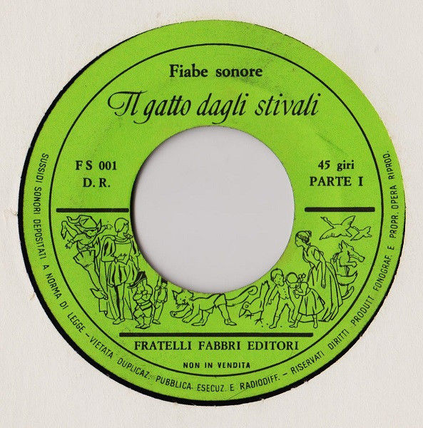 Thumbnail: Il Gatto Dagli Stivali [Unknown Artist] – Vinile, 7", 45 RPM, Reissue
