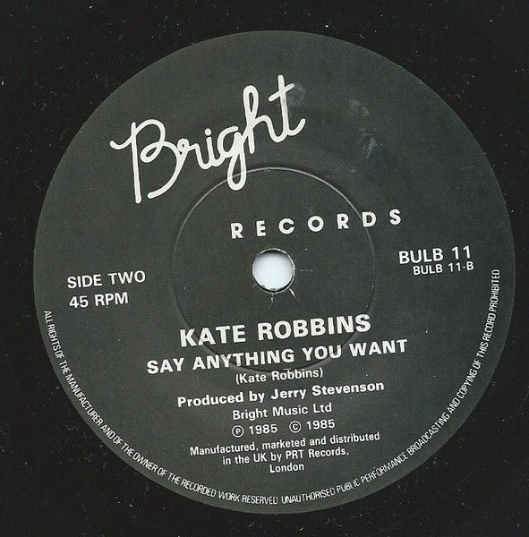 Miniature : Kate Robbins - If You Wanna Help Somebody - Vinile 45 giri - foto 3