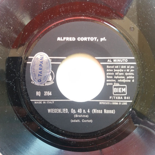 Miniatura: Berceuse   Ninna Nanna [Frédéric Chopin,...] - Vinyl 7", 45 RPM