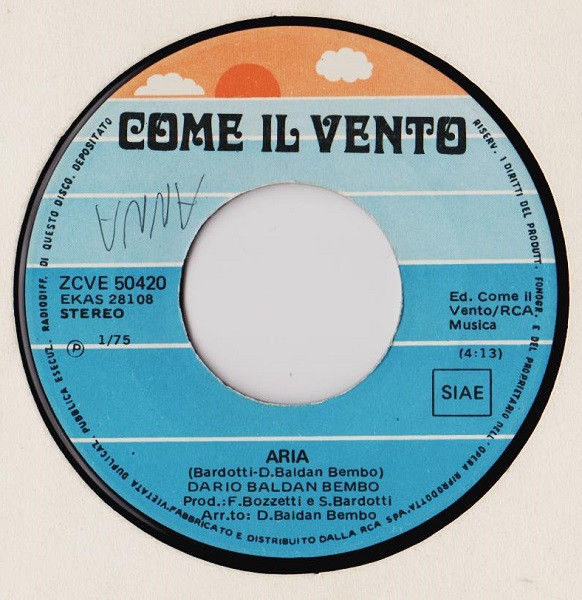 Miniature : Dario Baldan Bembo - Aria - Vinile 45 giri - foto 4