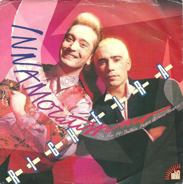 Righeira - Innamoratissimo (Tu Che Fai Battere Forte Il Mio Cuore) - Vinile 45 giri (1986) - copertina