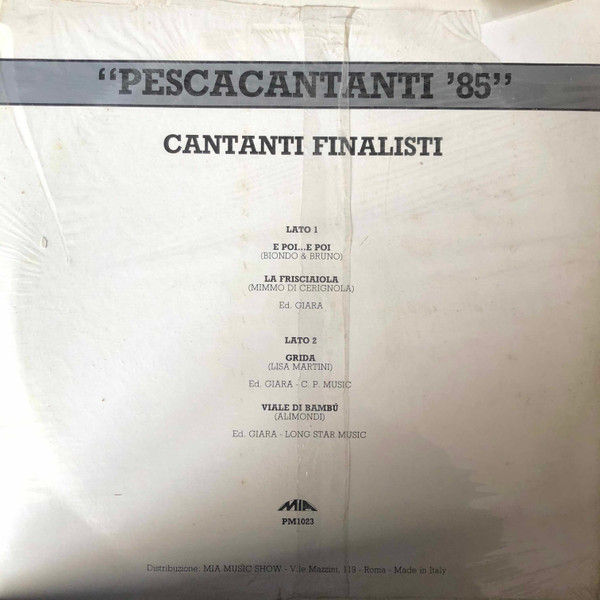 Various - Pescacantanti '85 - Vinile 45 giri (1985) - foto 2