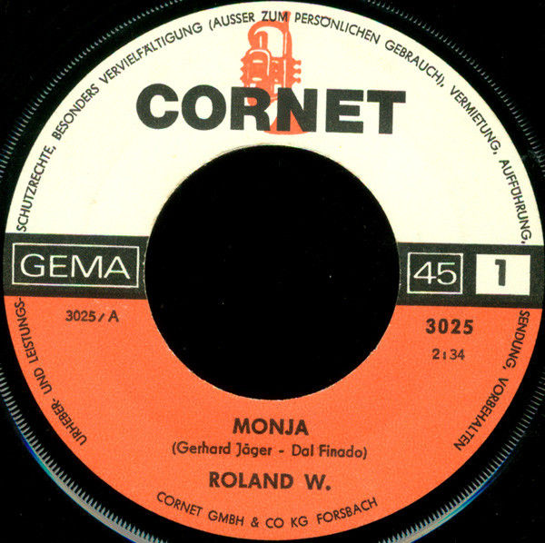 Miniature : Monja [Roland W.] - Vinyl 7", 45 RPM, Single