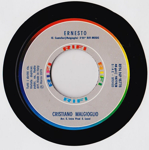 Miniature : L'Amore Mi Morde, Mi Vuole [Cristiano Malgioglio] - Vinyl 7", 45 RPM