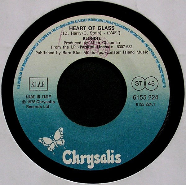 Heart Of Glass [Blondie] - Vinyl 7", 45 RPM, Single, Stereo