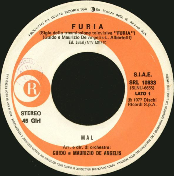 Miniature : Furia [Mal,...] - Vinyl 7", 45 RPM, Stereo