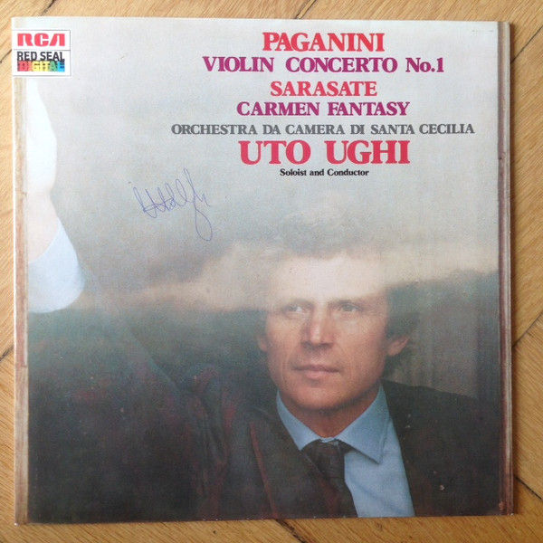Paganini, Sarasate, Orchestra Da Camera Di Santa Cecilia, Uto Ughi - Paganini – Violin Conc... - Vinile LP (1986) - copertina