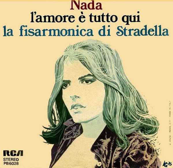 Nada - L'Amore È Tutto Qui / La Fisarmonica Di Stradella - Vinile 45 giri (1977) - foto 2