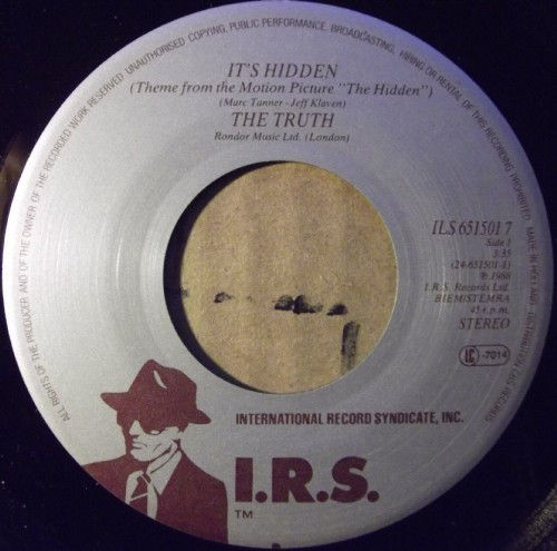 Miniature : It's Hidden [The Truth] - Vinyl 7", 45 RPM