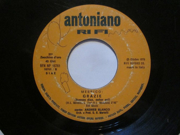 Thumbnail: E L'Arca Navigava / Grazie [Clarissa D'Avena,...] – Vinile 7", 45 RPM