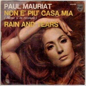Paul Mauriat And His Orchestra - Non È Più Casa Mia (Meme Si Tu Revenais) / Rain And T... - Vinile 45 giri (1968) - copertina