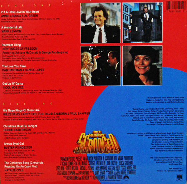 Various - Scrooged - Original Motion Picture Soundtrack - Vinile LP (1988) - foto 2