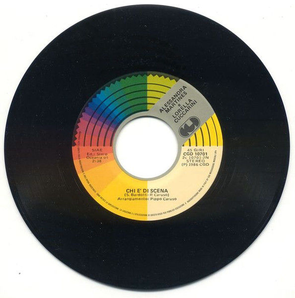 Thumbnail: L'Amore È [Alessandra Martines,...] - Vinyl 7", 45 RPM, Single