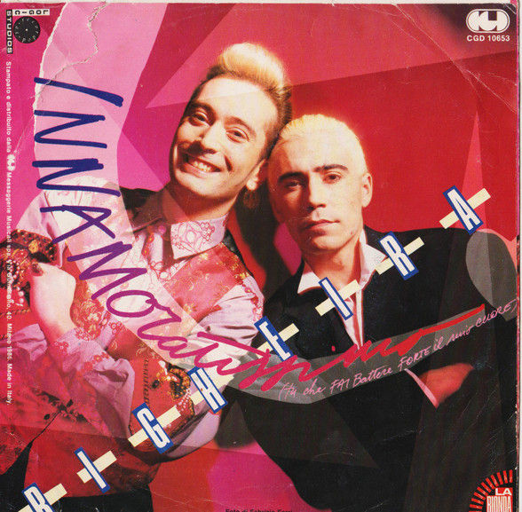 Righeira - Innamoratissimo (Tu Che Fai Battere Forte Il Mio Cuore) - Vinile 45 giri (1986) - foto 2