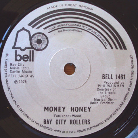 Money Honey [Bay City Rollers] - Vinyl 7", 45 RPM, Single