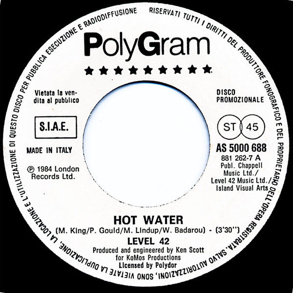 Thumbnail: Why? / Hot Water [Bronski Beat,...] - Vinyl 7", 45 RPM, Promo
