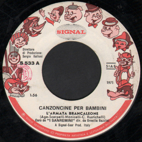 Miniature : L'Armata Brancaleone [I Sanremini] – Vinile 7", 45 RPM