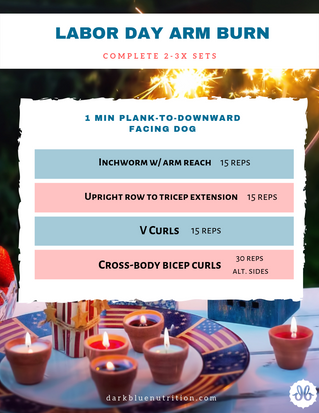 Labor Day Arm Routine! (Printable)