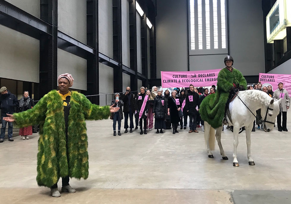 Culture Declares Emergency, Launch Procession, London 2029 Louisa Buck © CultureDeclares