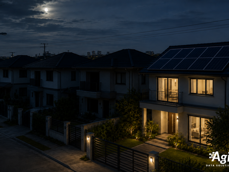 Solar-powered home during brownout