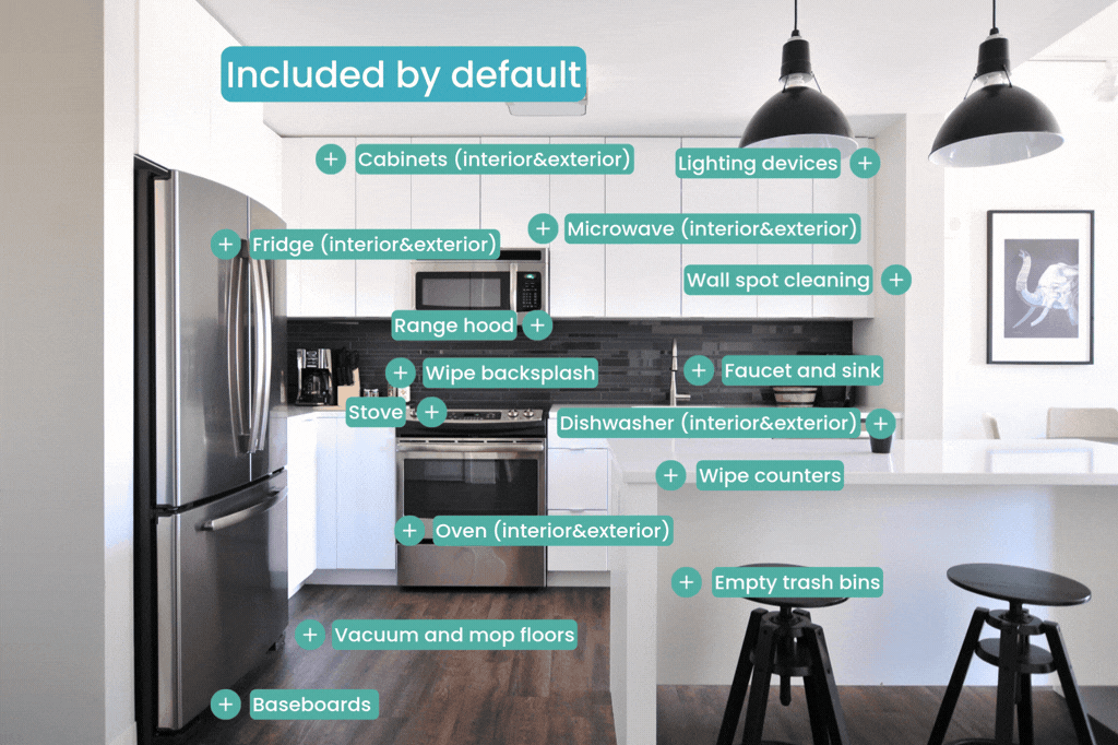 What’s Included by Default in a Move-out Kitchen Cleaning in Calgary