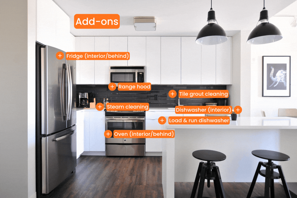 Deep Kitchen Cleaning Add-Ons in Calgary