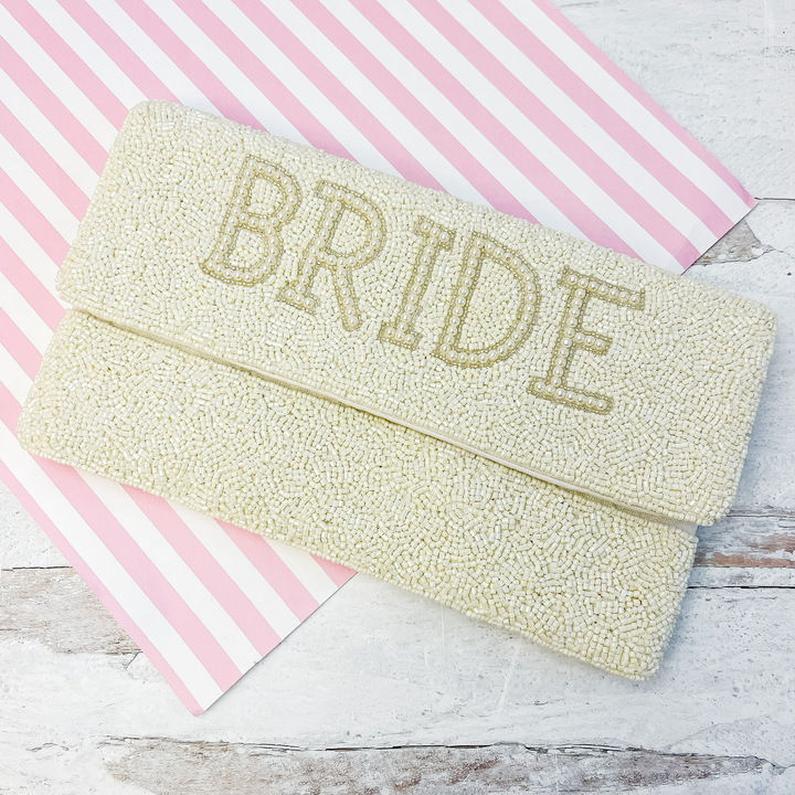Pearl Bride Clutch