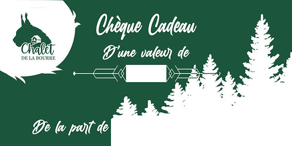 chèque cadeau