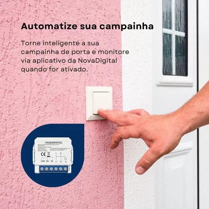 Miniatura: Módulo Mini Contato Seco E Pulso Smart Wifi Alexaportões, cortinas etc