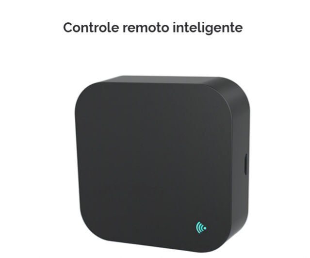 Miniatura: Controle remoto Inteligente slim mini quadrado alexa tuya