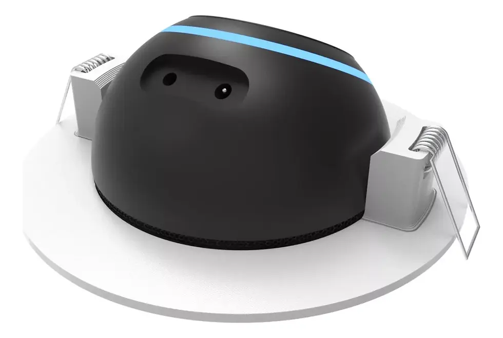 Miniatura: Suporte De Embutir No Teto Compatível Com Alexa Echo Dot 5 Cor Branco