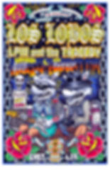 LOS LOBOS Signed and numbered "TATUAJE" POSTER COLOR