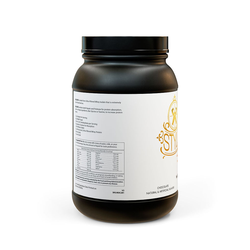 Thumbnail: Muscle Growth & Recovery – Whey Protein Isolate Blend